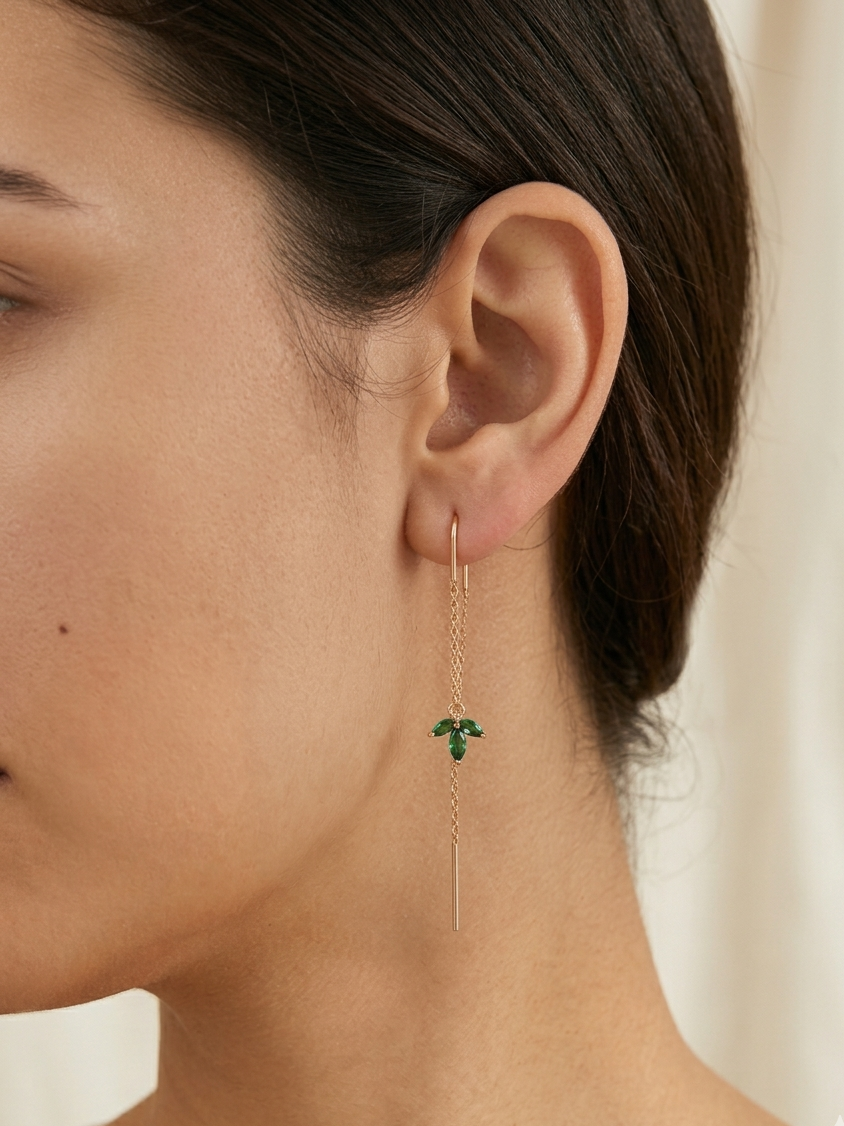 עגילי דר לוטוס